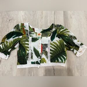 Farm Rio crop top XS